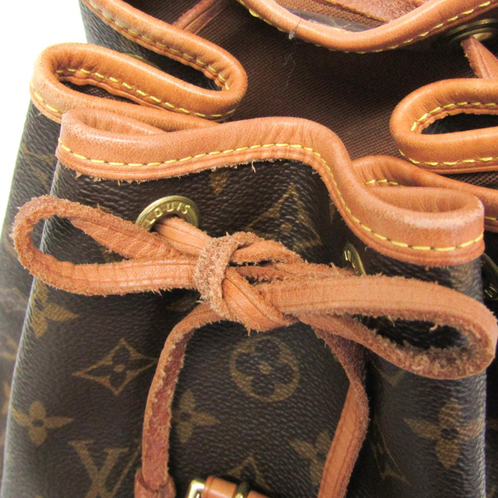 LOUIS VUITTON Authentic Brown Monogram Backpack - Picture 11 of 16